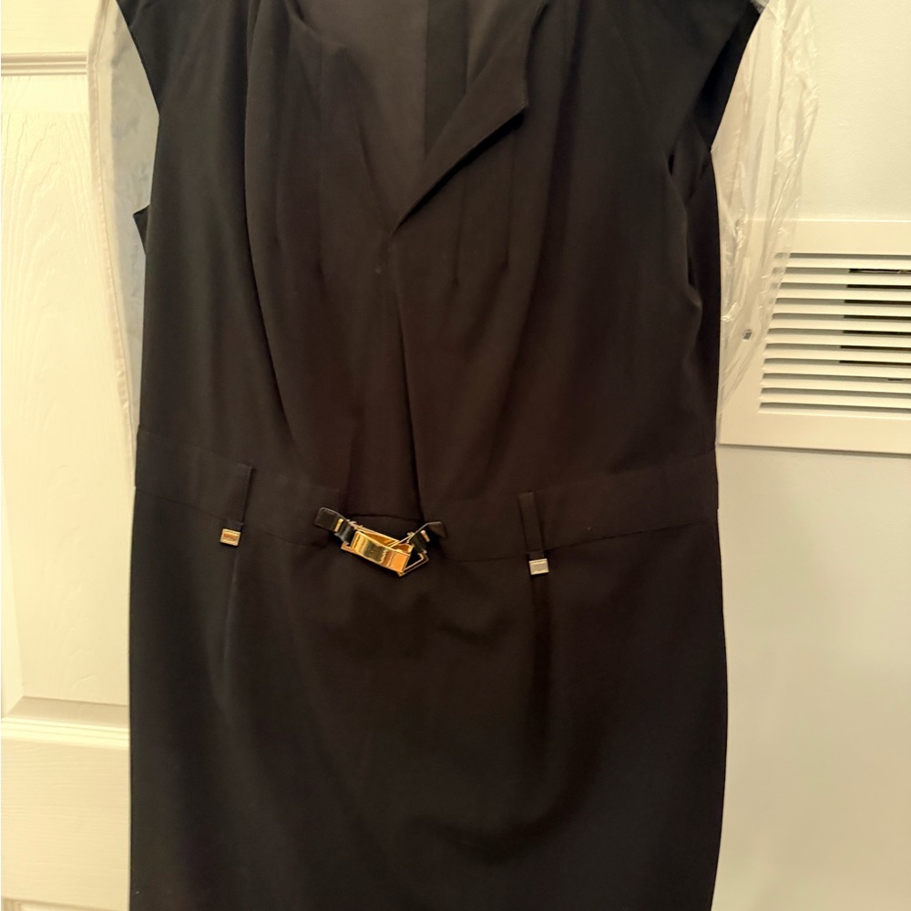 Calvin Klein Elegant Black Dress size 16